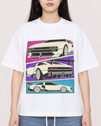 Mockup Boxy Heavyweight Tee White female close-up 01