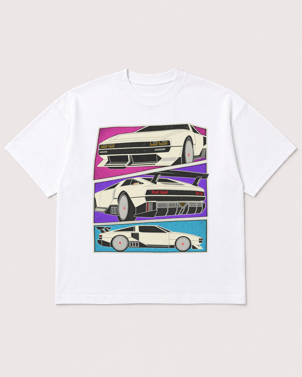 Mockup Boxy Heavyweight Tee White product