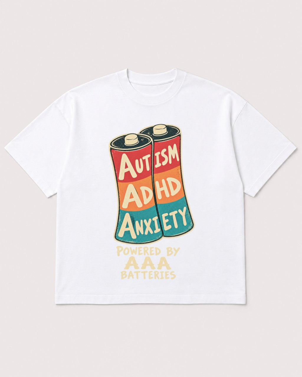 Mockup Boxy Heavyweight Tee White product