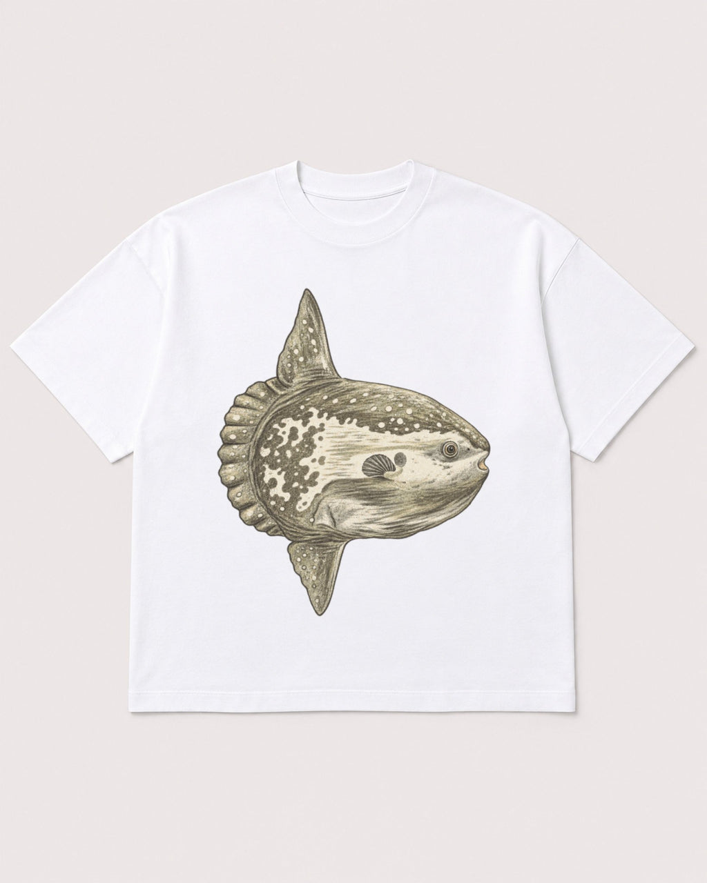 Mockup Boxy Heavyweight Tee White product