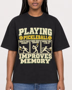 Mockup Boxy Heavyweight Tee Black female close-up 04