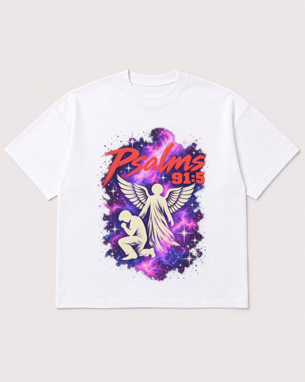 Mockup Boxy Heavyweight Tee White product