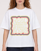 Mockup Boxy Heavyweight Tee White female close-up 09