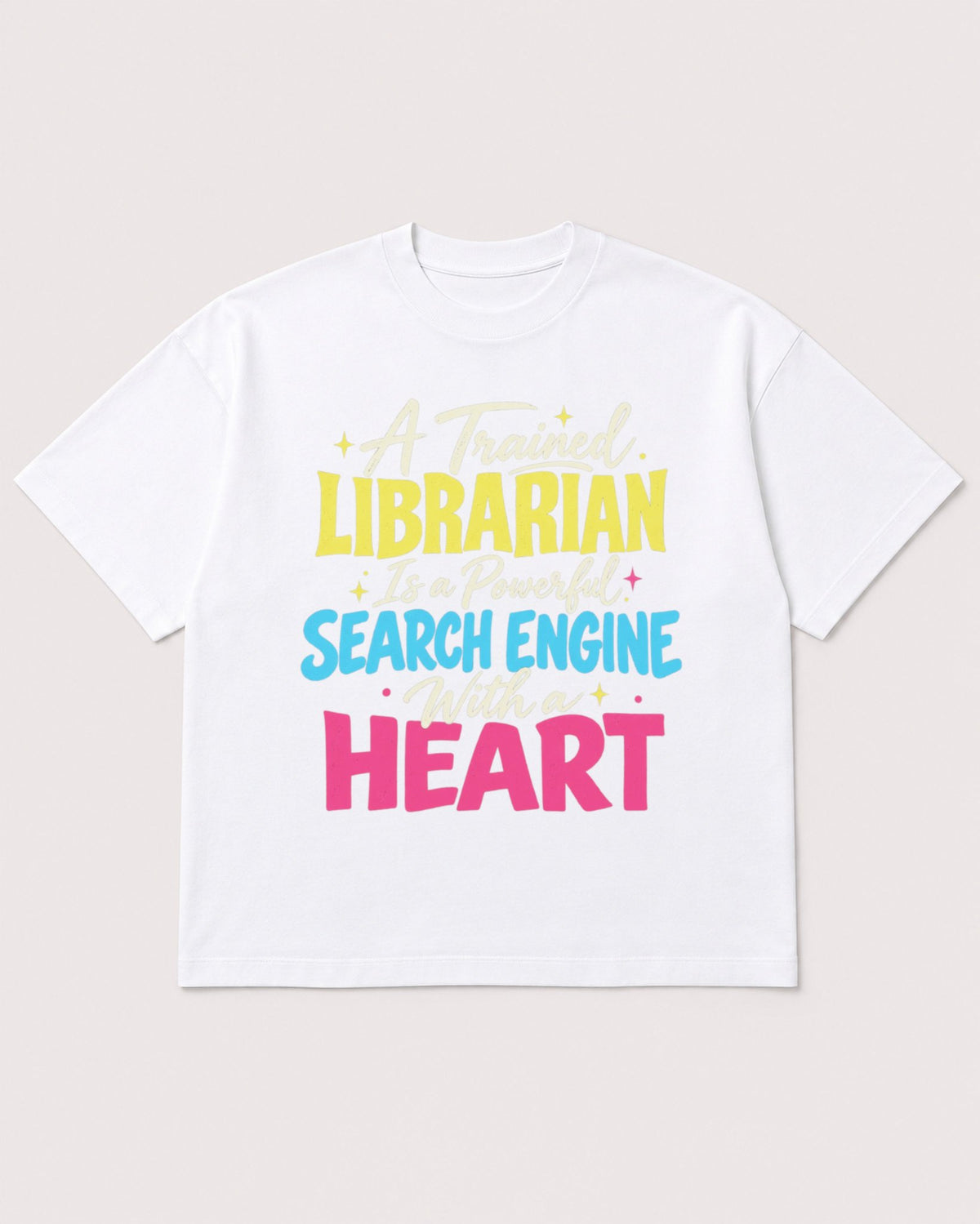 Mockup Boxy Heavyweight Tee White product