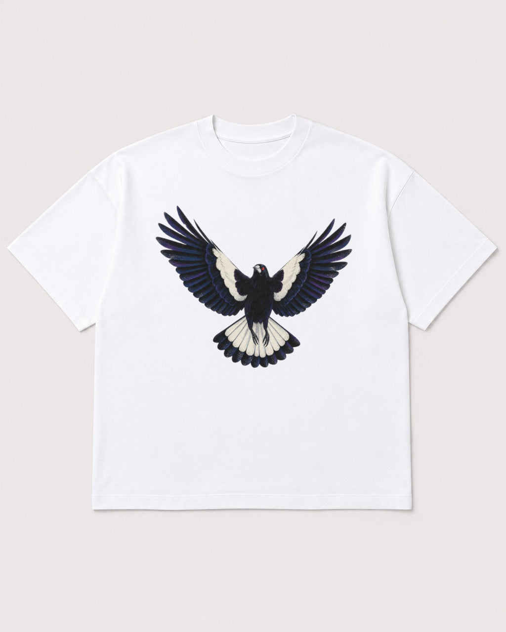 Mockup Boxy Heavyweight Tee White product