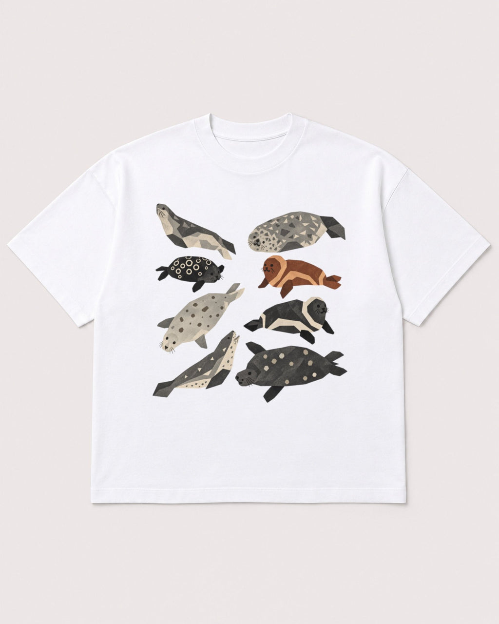 Mockup Boxy Heavyweight Tee White product