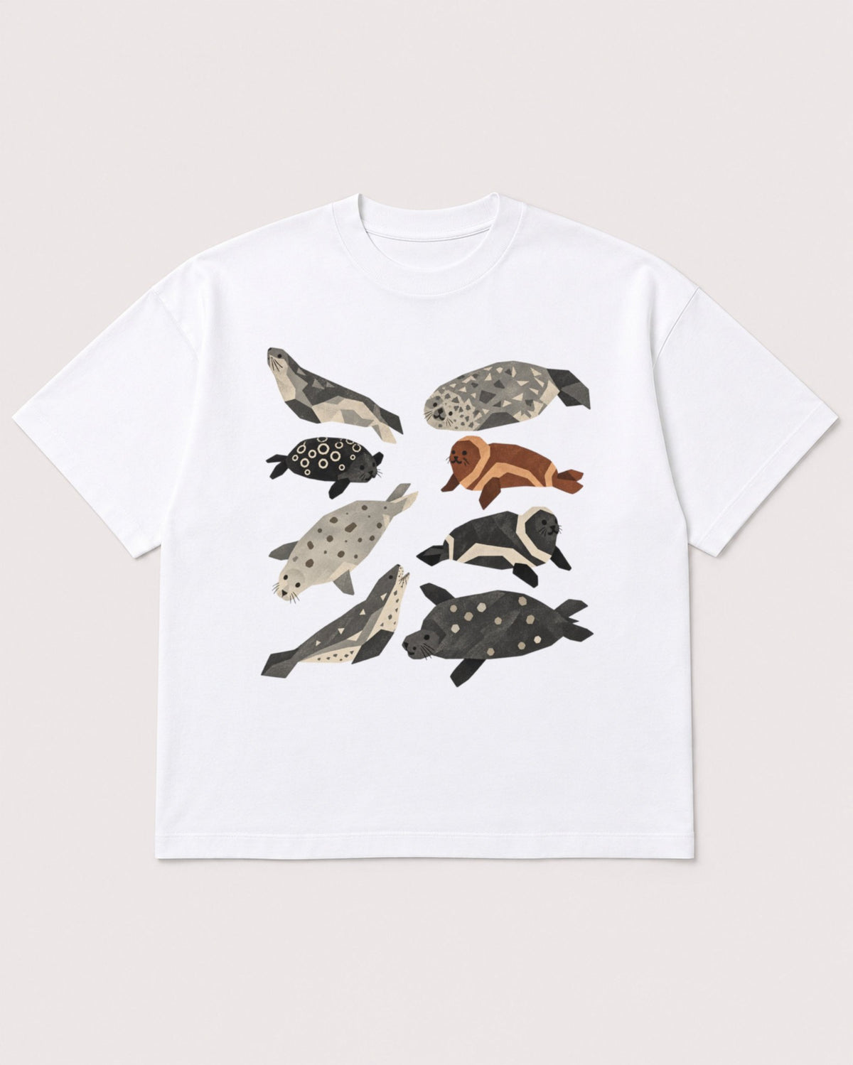 Mockup Boxy Heavyweight Tee White product