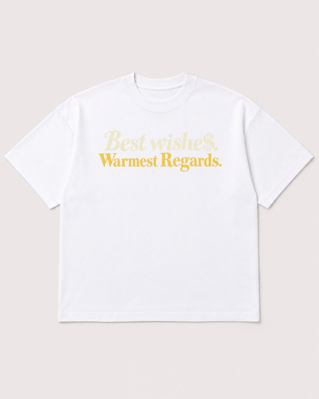 Mockup Boxy Heavyweight Tee White product