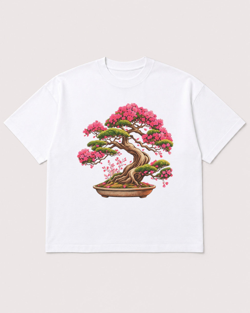 Mockup Boxy Heavyweight Tee White product
