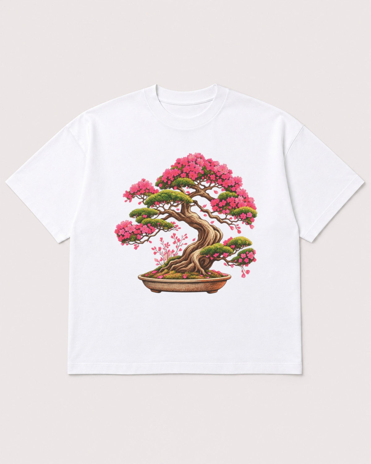 Mockup Boxy Heavyweight Tee White product