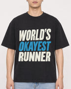 Mockup Boxy Heavyweight Tee Black male close-up 21