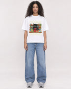 Mockup Boxy Heavyweight Tee White female full-body 10