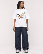 Mockup Boxy Heavyweight Tee White female full-body 04