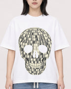 Mockup Boxy Heavyweight Tee White female close-up 31