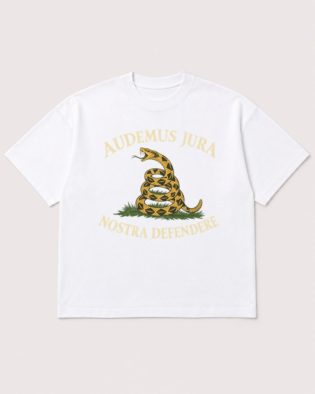 Mockup Boxy Heavyweight Tee White product