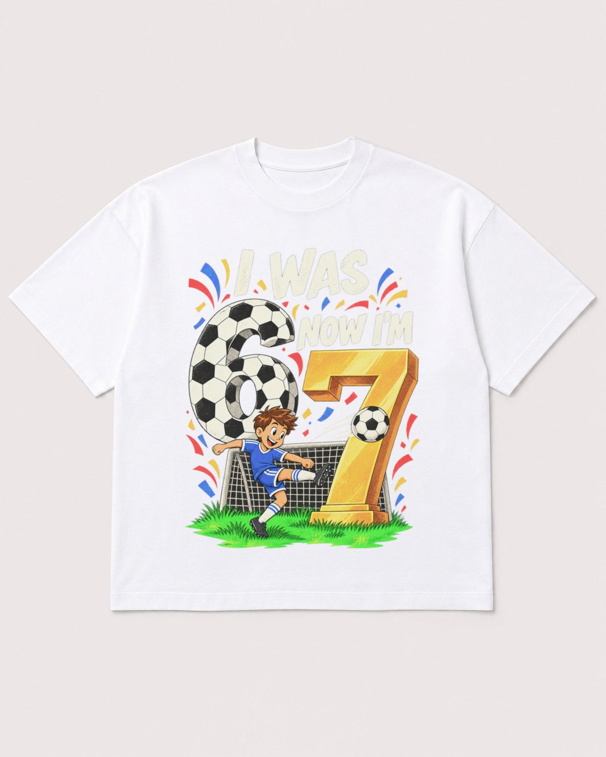 Mockup Boxy Heavyweight Tee White product