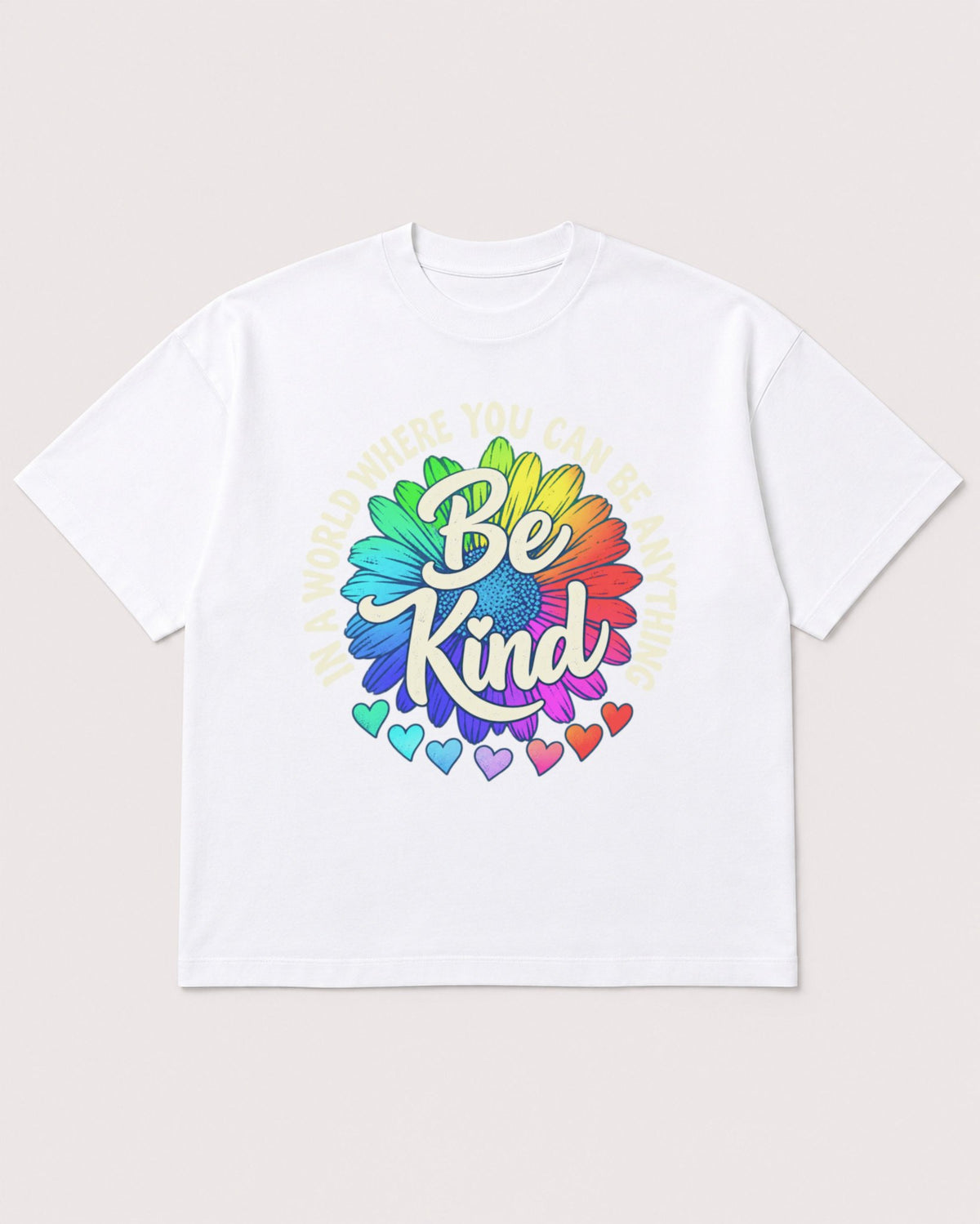 Mockup Boxy Heavyweight Tee White product