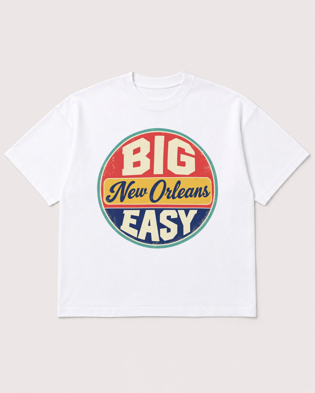 Mockup Boxy Heavyweight Tee White product