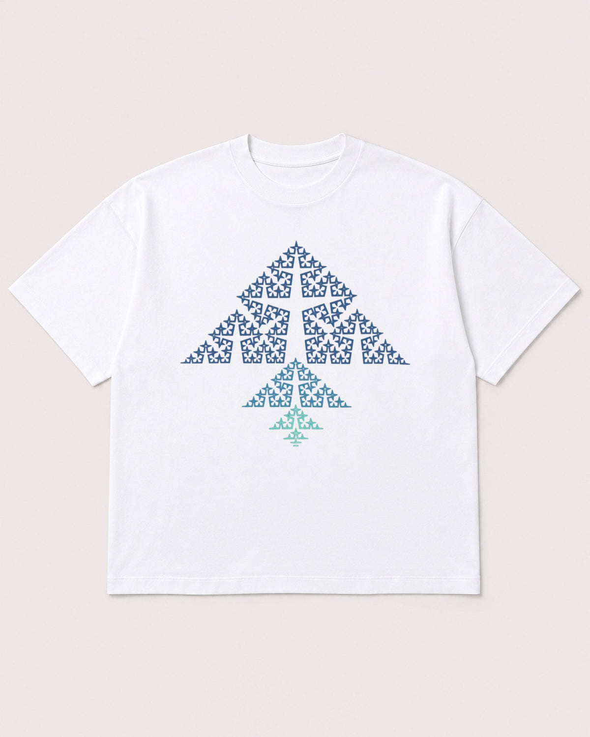 Mockup Boxy Heavyweight Tee White product