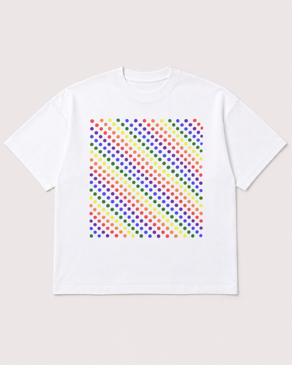 Mockup Boxy Heavyweight Tee White product