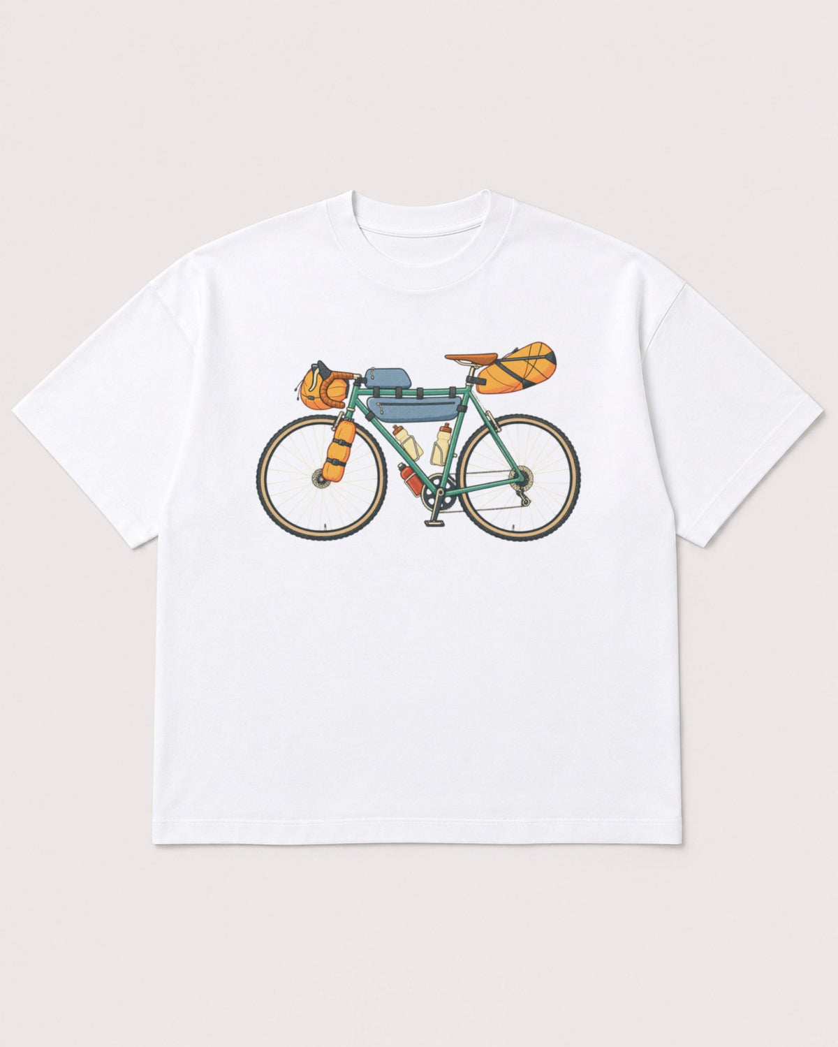 Mockup Boxy Heavyweight Tee White product