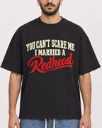 Mockup Boxy Heavyweight Tee Black male close-up 07