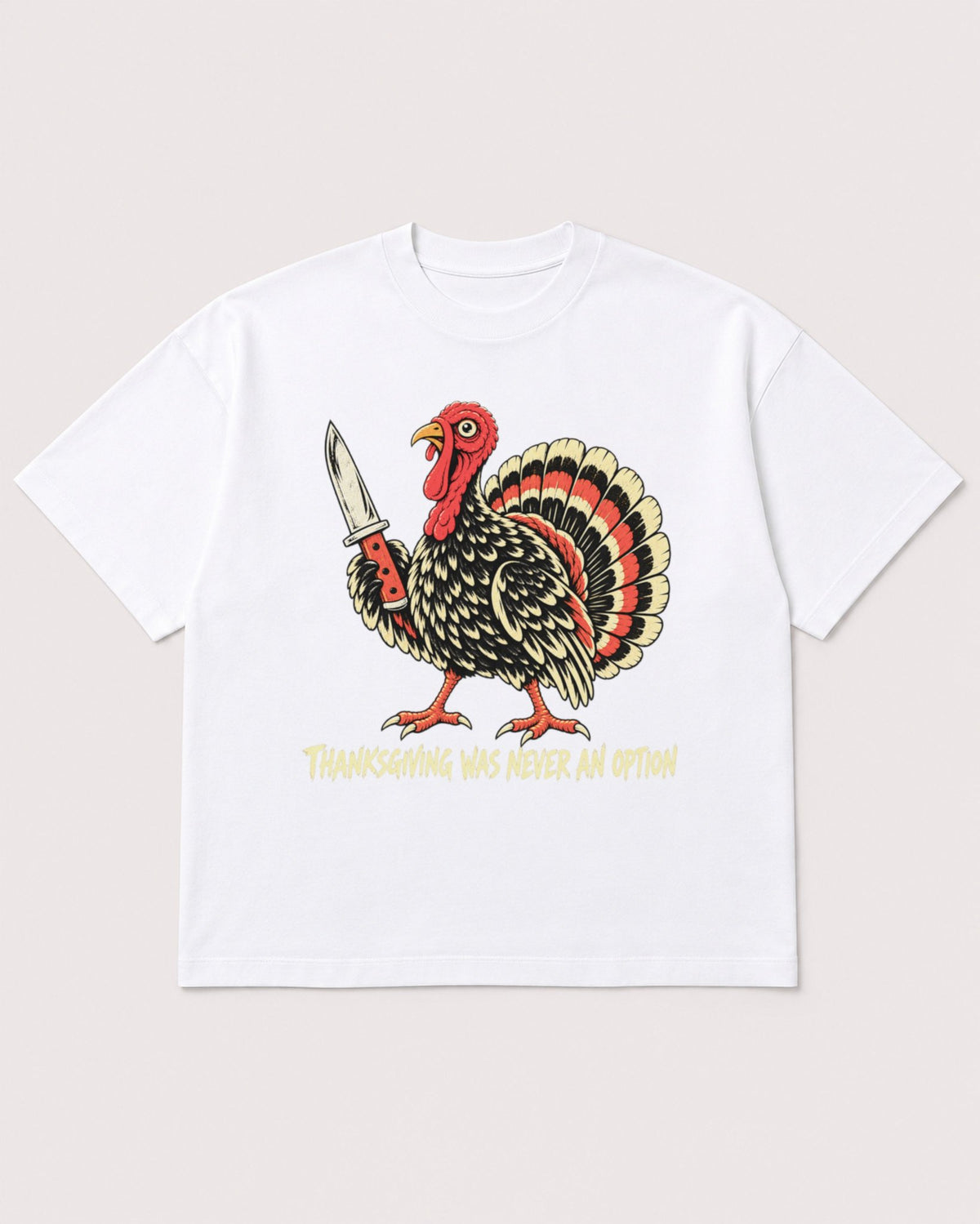 Mockup Boxy Heavyweight Tee White product
