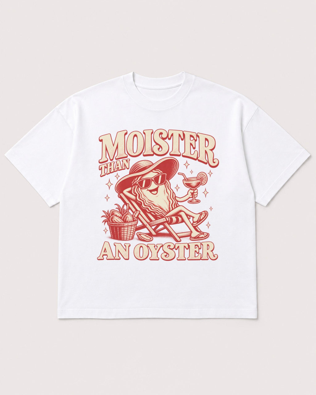 Mockup Boxy Heavyweight Tee White product