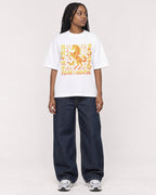 Mockup Boxy Heavyweight Tee White female full-body 04