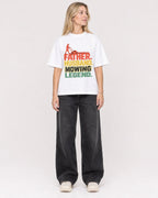 Mockup Boxy Heavyweight Tee White female full-body 08