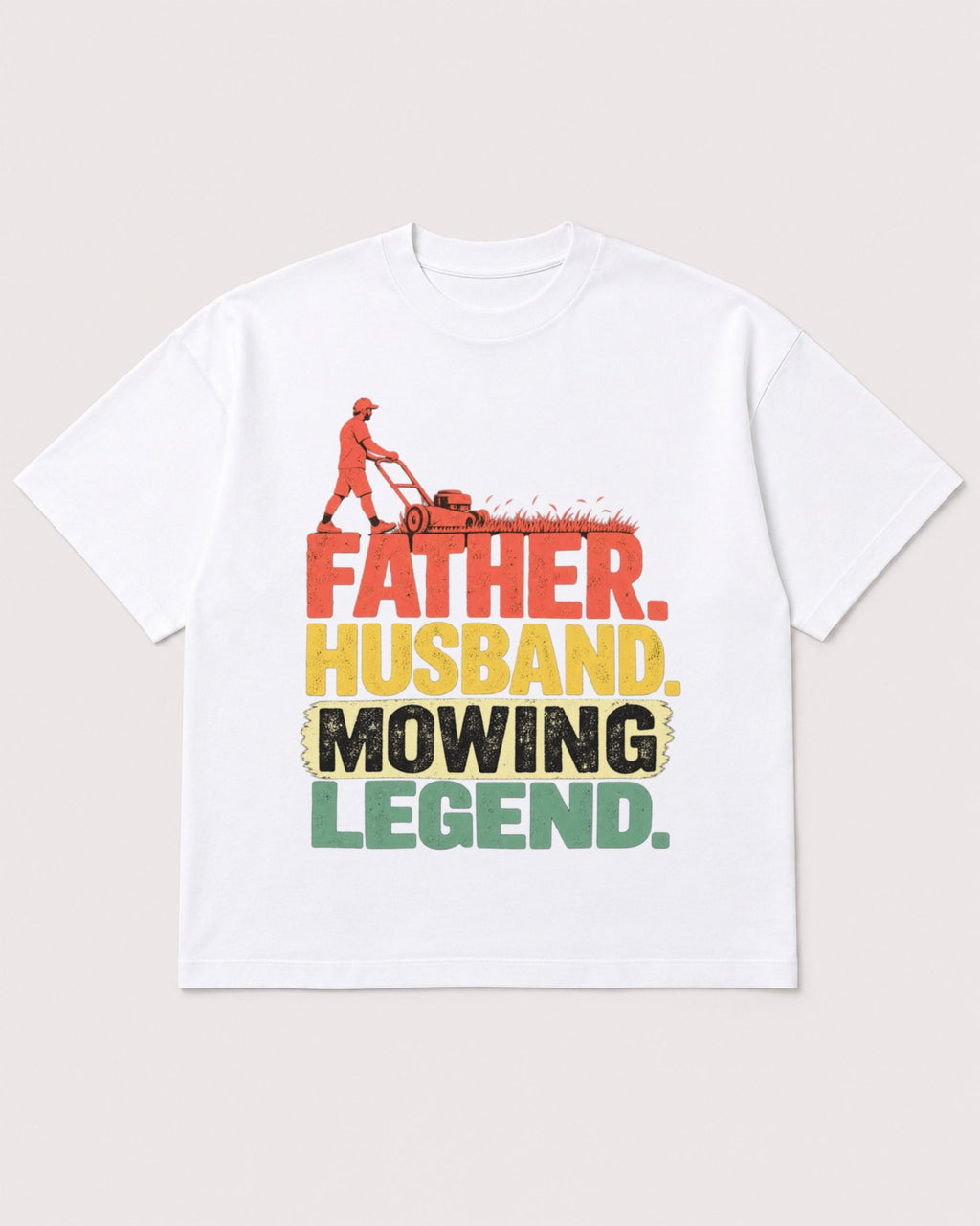 Mockup Boxy Heavyweight Tee White product