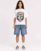 Mockup Boxy Heavyweight Tee White female full-body 06