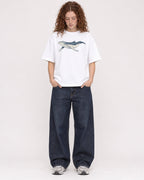 Mockup Boxy Heavyweight Tee White female full-body 09