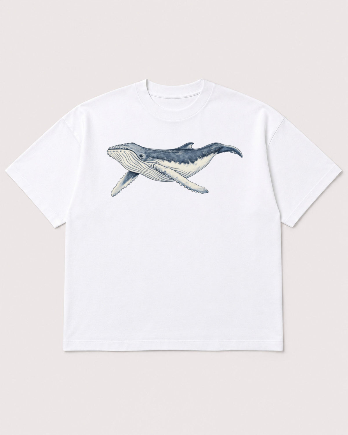 Mockup Boxy Heavyweight Tee White product