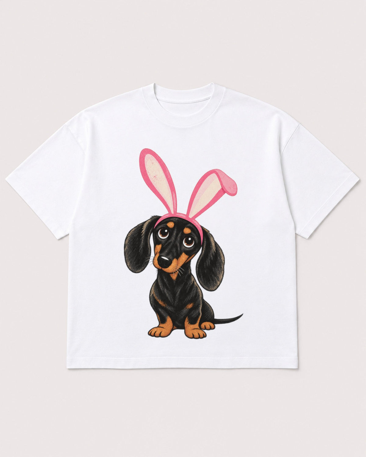 Mockup Boxy Heavyweight Tee White product