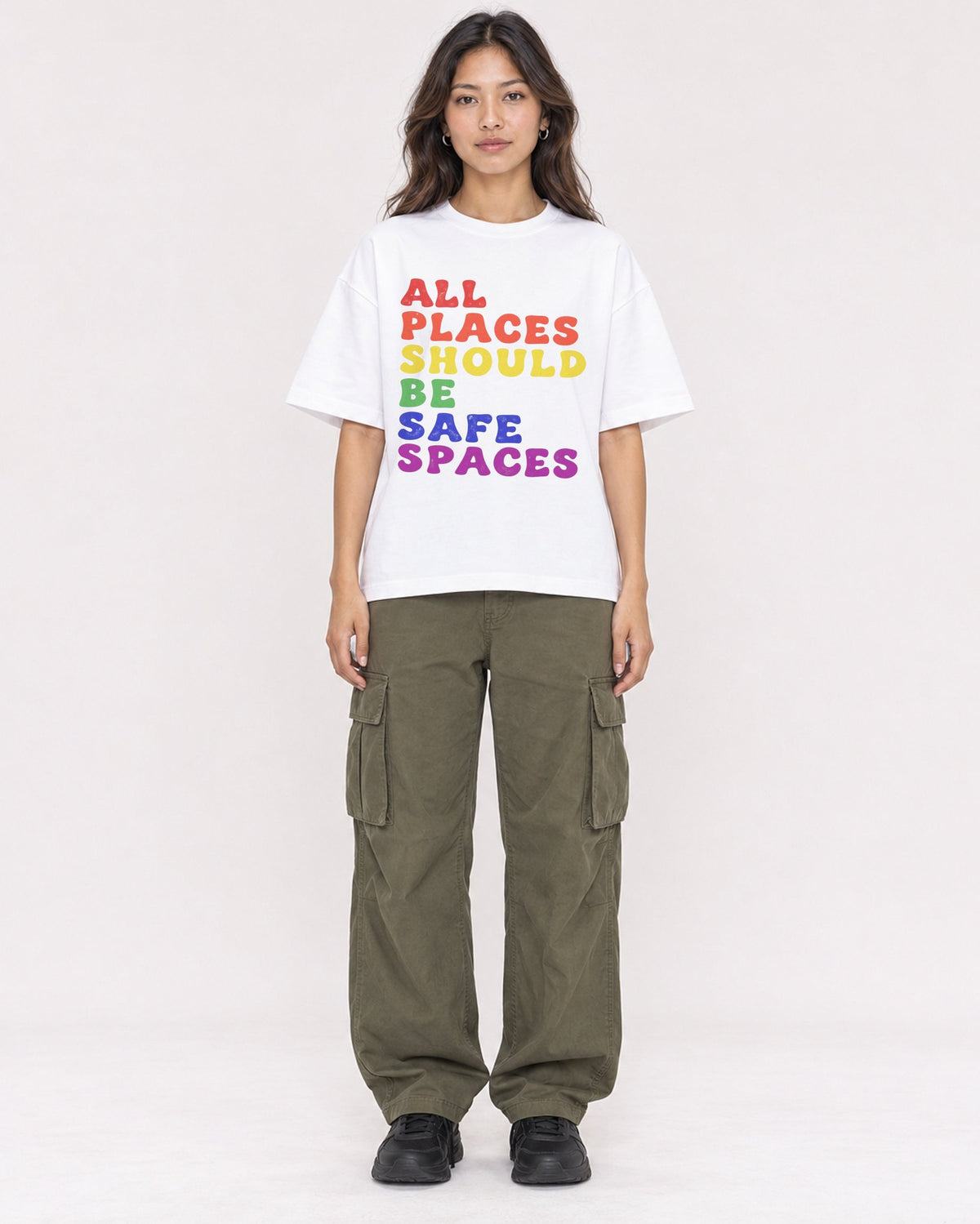 Mockup Boxy Heavyweight Tee White female full-body 02