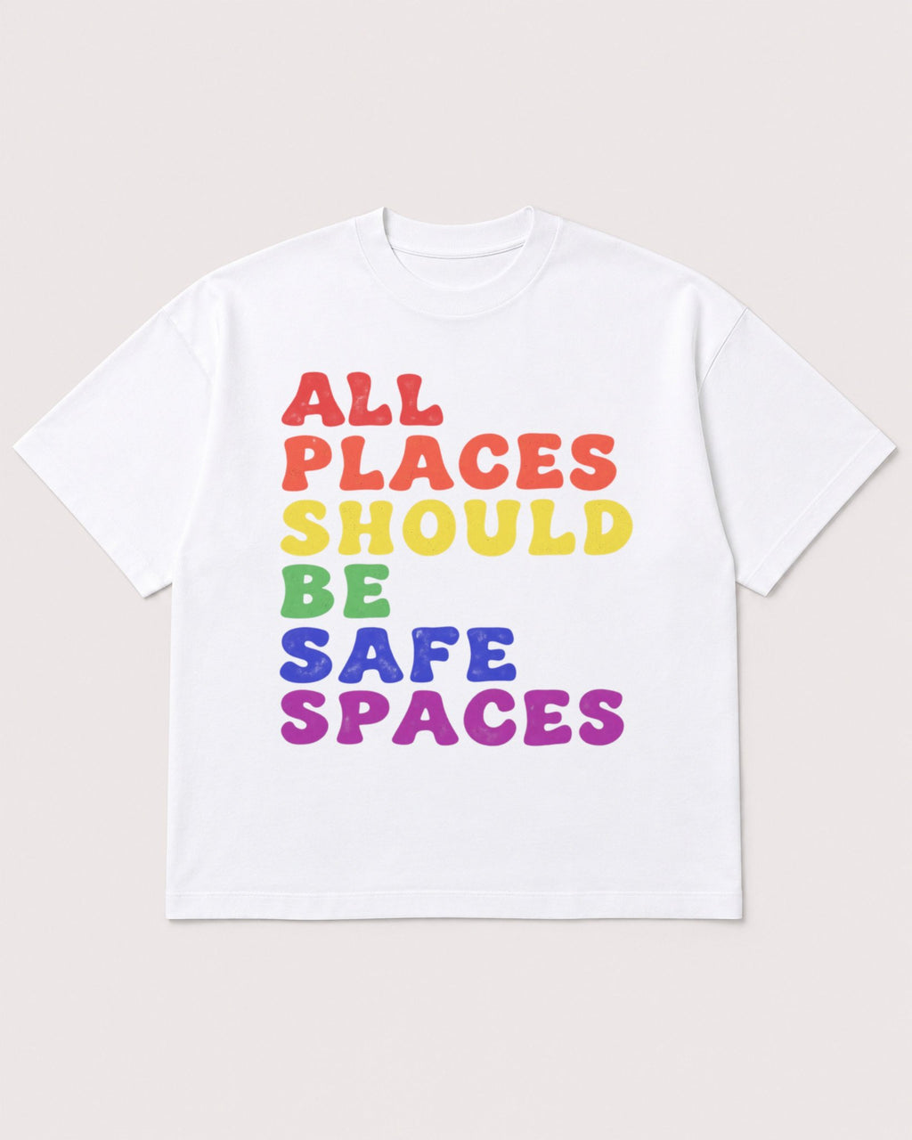 Mockup Boxy Heavyweight Tee White product