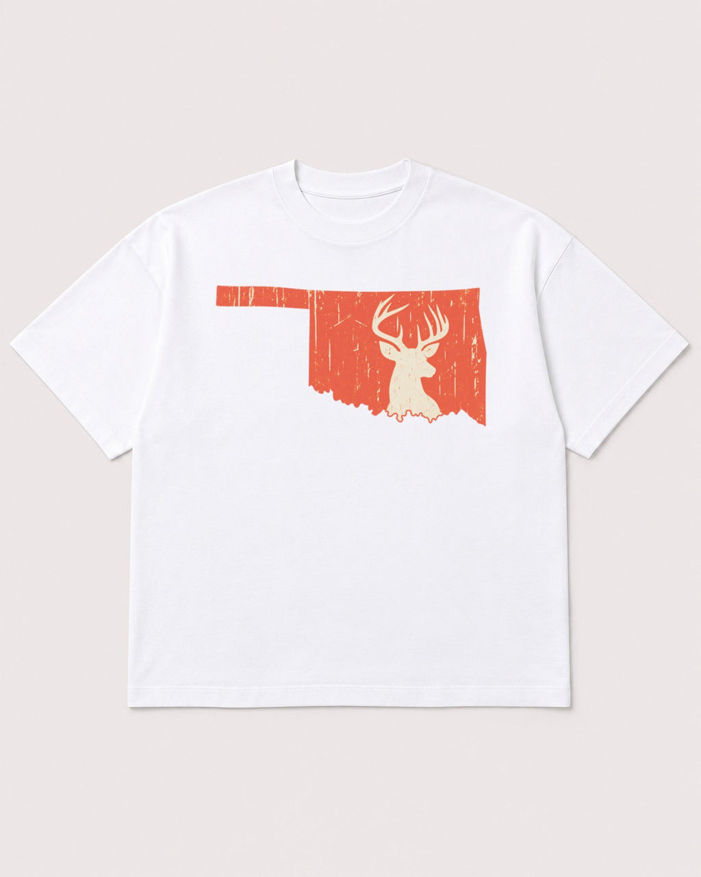 Mockup Boxy Heavyweight Tee White product