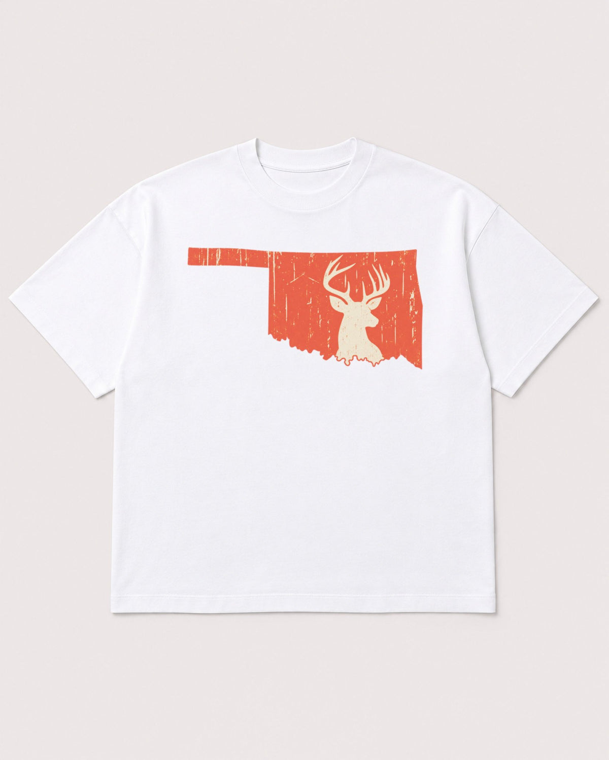 Mockup Boxy Heavyweight Tee White product