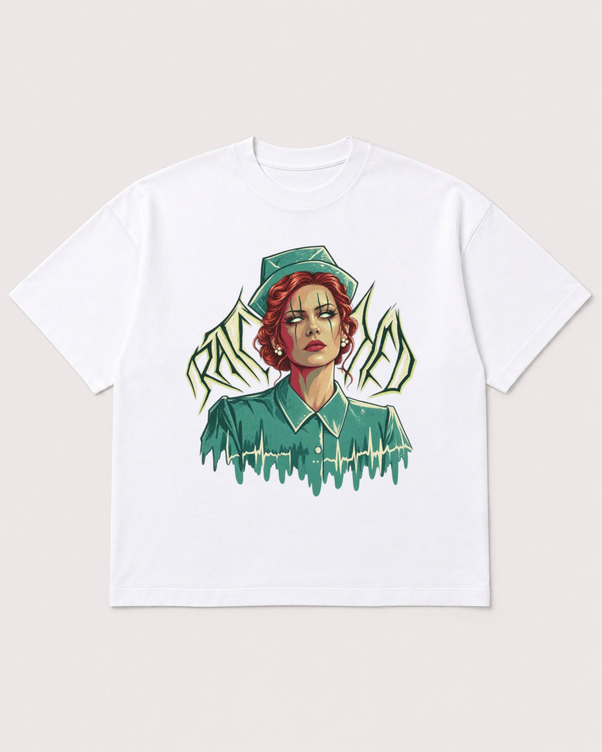Mockup Boxy Heavyweight Tee White product