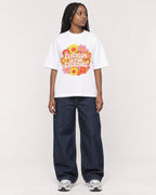 Mockup Boxy Heavyweight Tee White female full-body 04