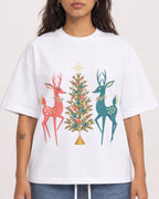 Mockup Boxy Heavyweight Tee White female close-up 06