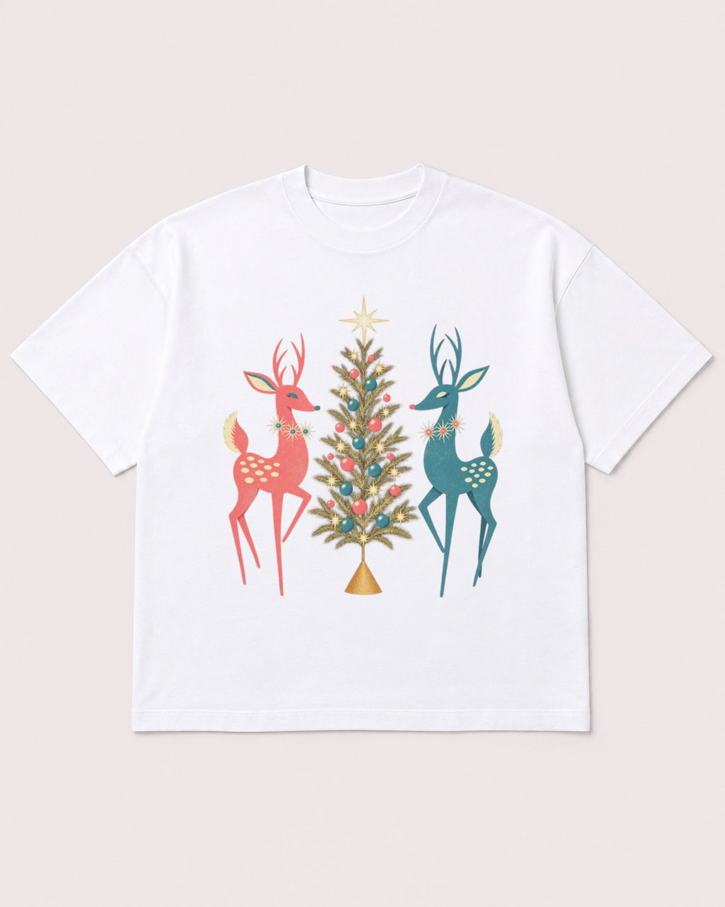 Mockup Boxy Heavyweight Tee White product