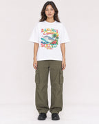Mockup Boxy Heavyweight Tee White female full-body 02
