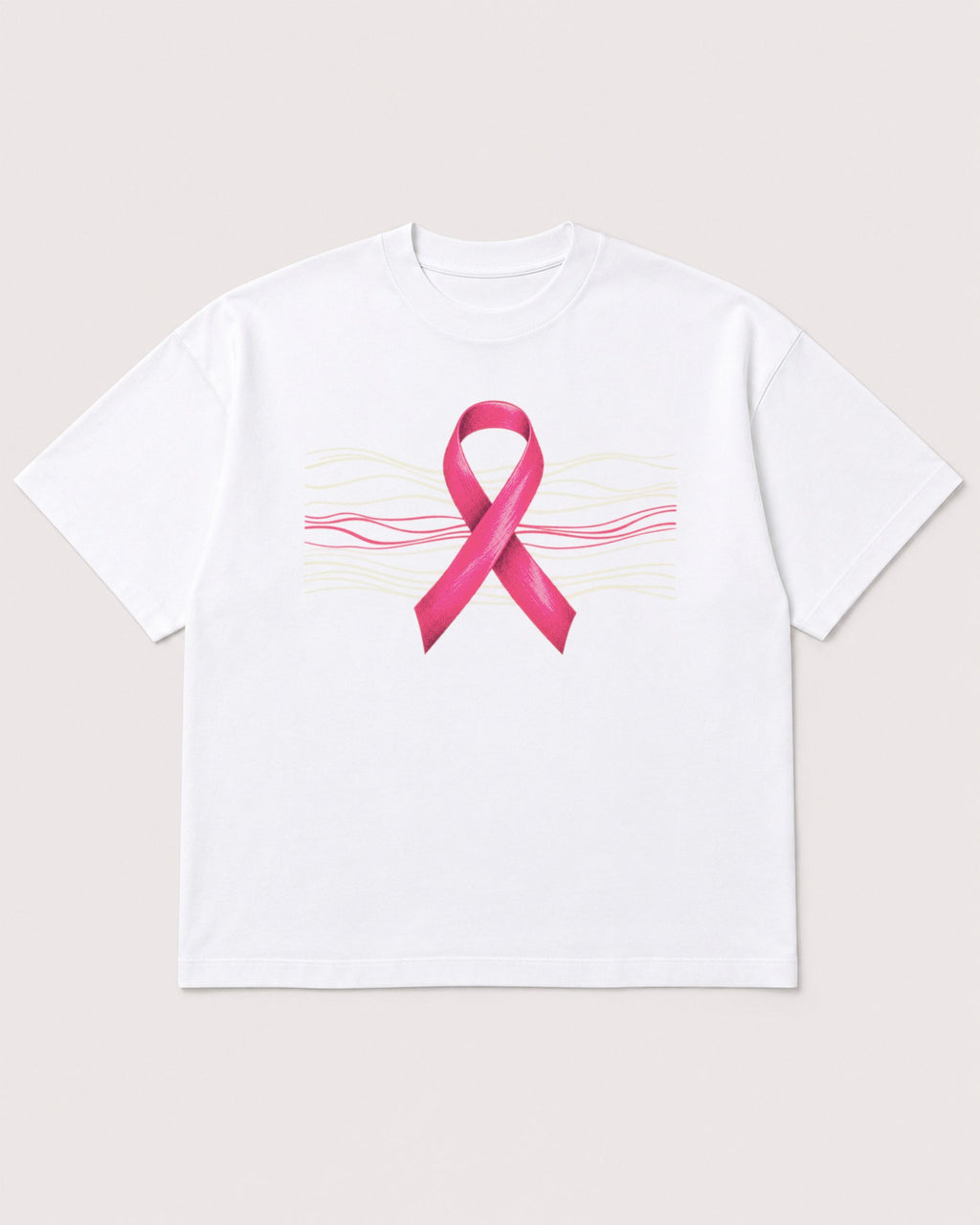 Mockup Boxy Heavyweight Tee White product