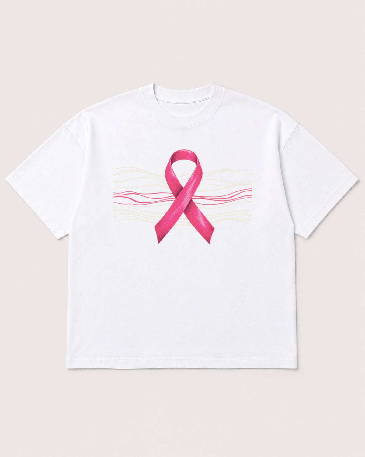 Mockup Boxy Heavyweight Tee White product