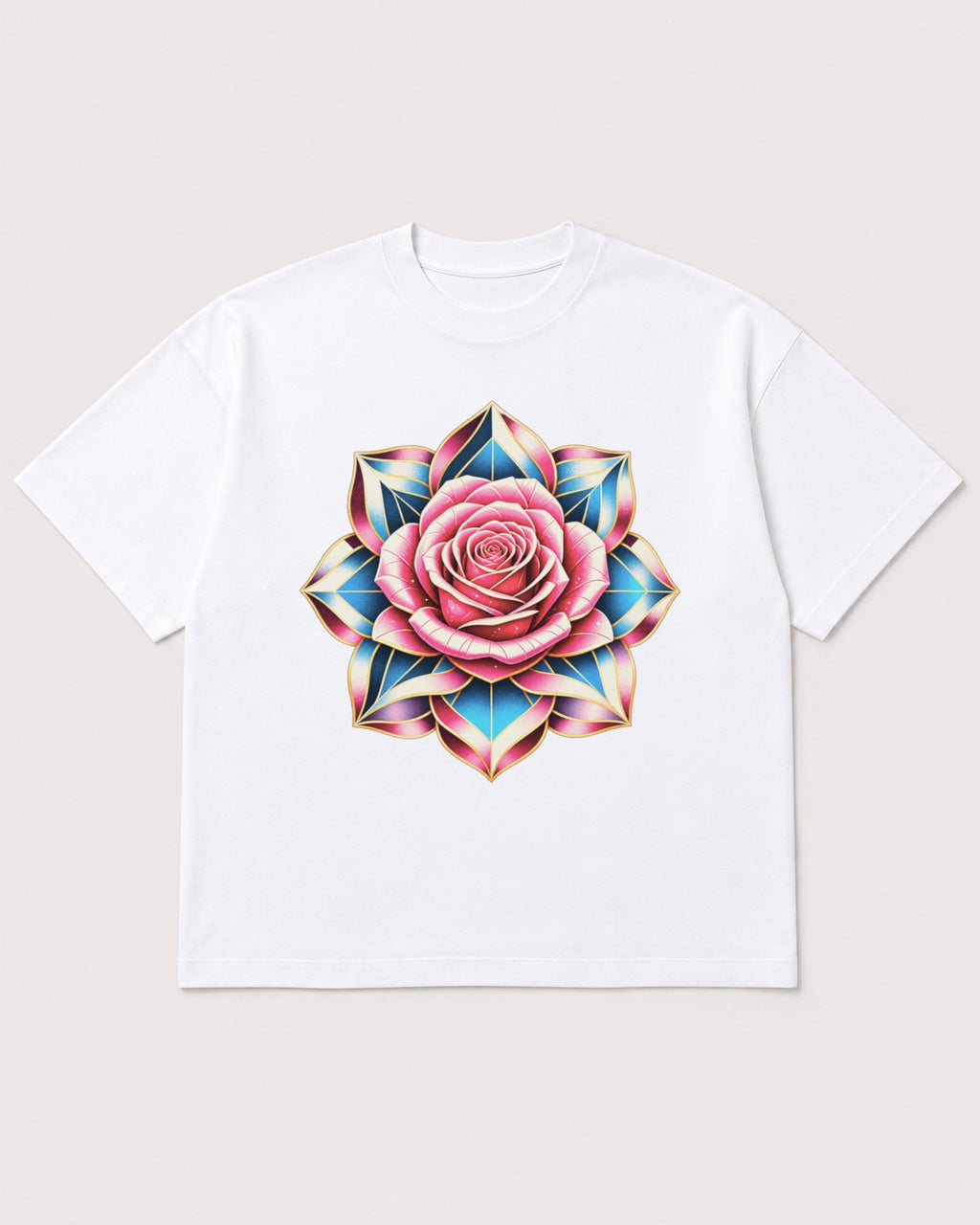 Mockup Boxy Heavyweight Tee White product