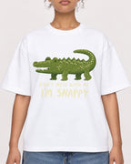 Mockup Boxy Heavyweight Tee White female close-up 20