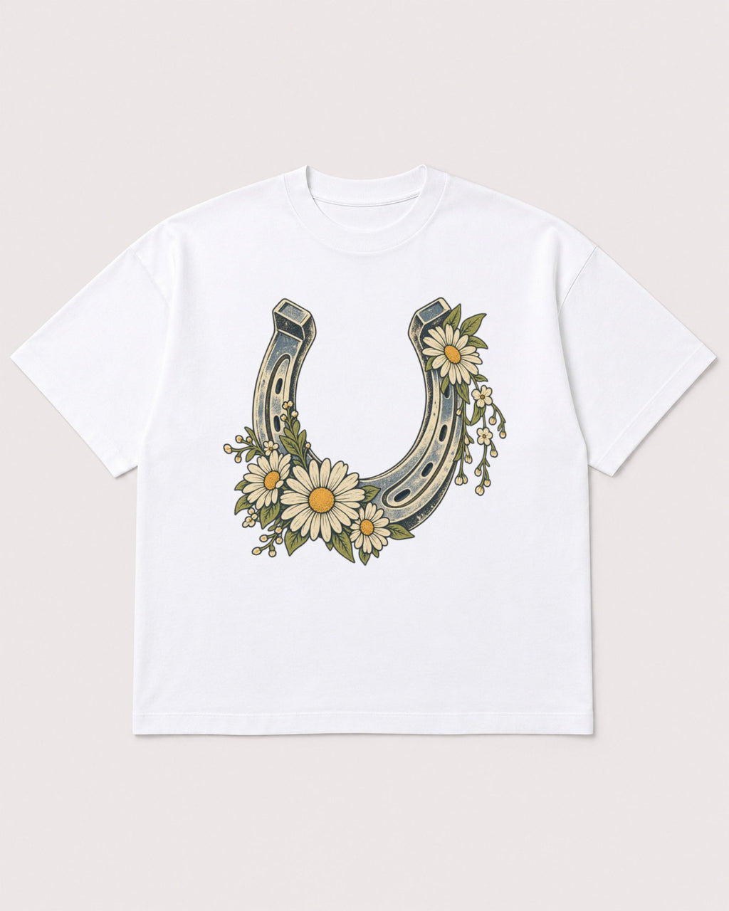 Mockup Boxy Heavyweight Tee White product