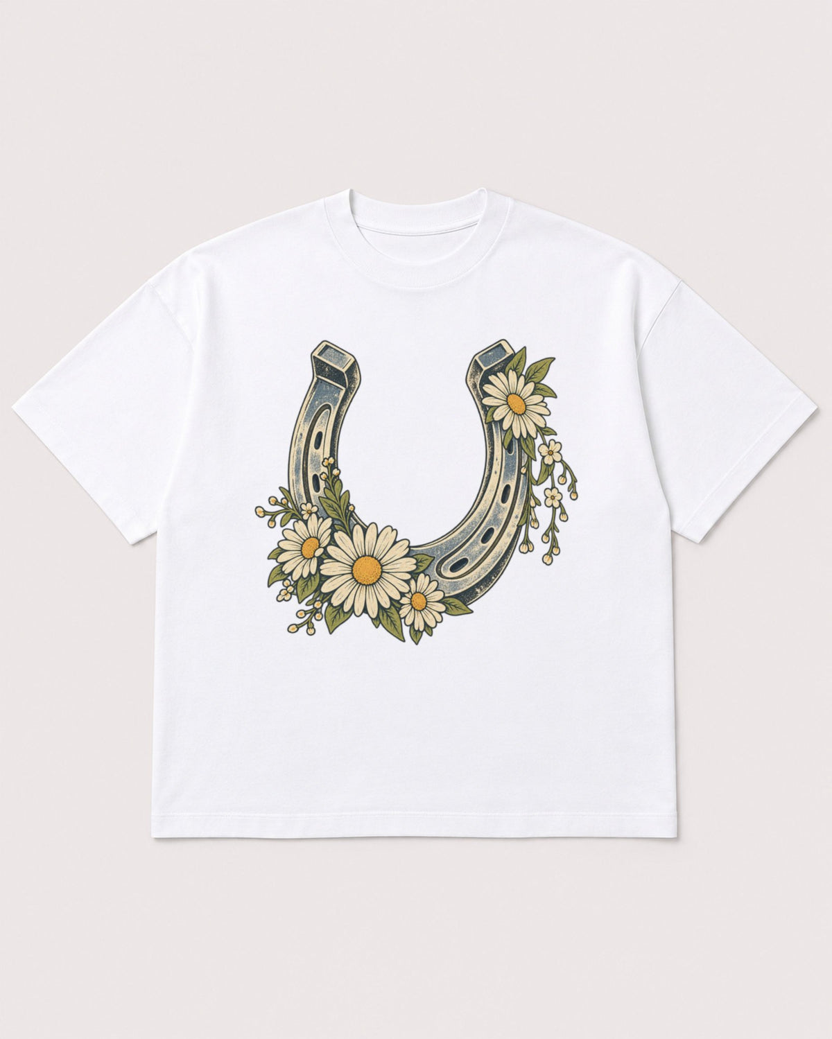 Mockup Boxy Heavyweight Tee White product